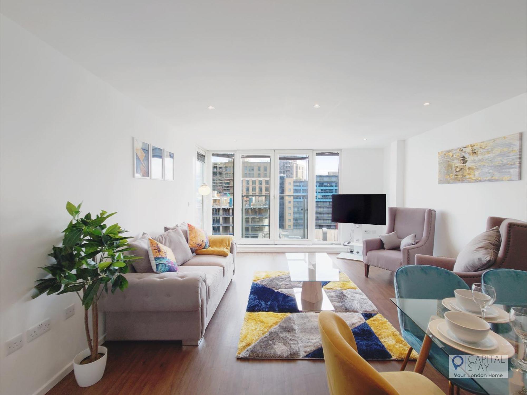 Deluxe Two Bed Apartment By London Excel & O2 Екстер'єр фото