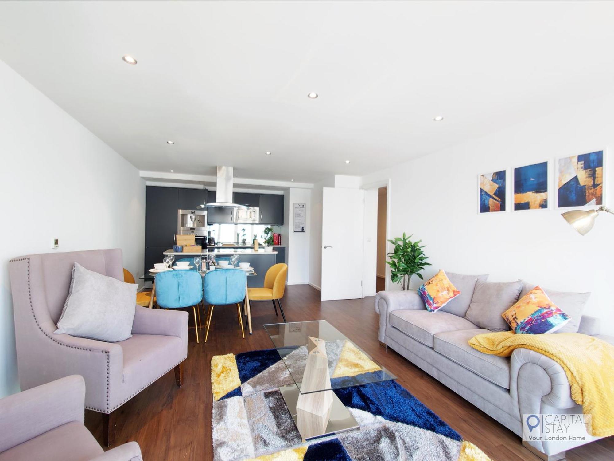 Deluxe Two Bed Apartment By London Excel & O2 Екстер'єр фото